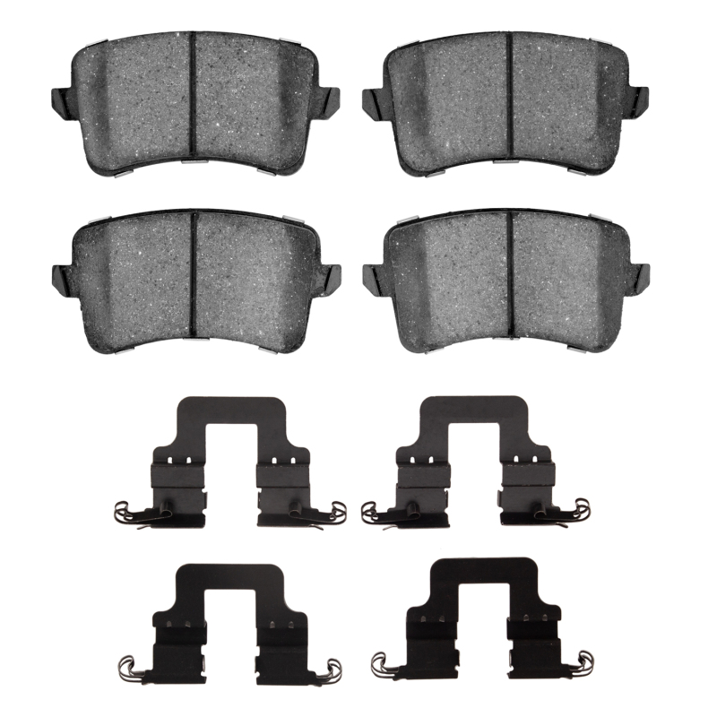 Audi A4 Brake Pads - Rear - R1 Concepts - Semi Met - `08-`17